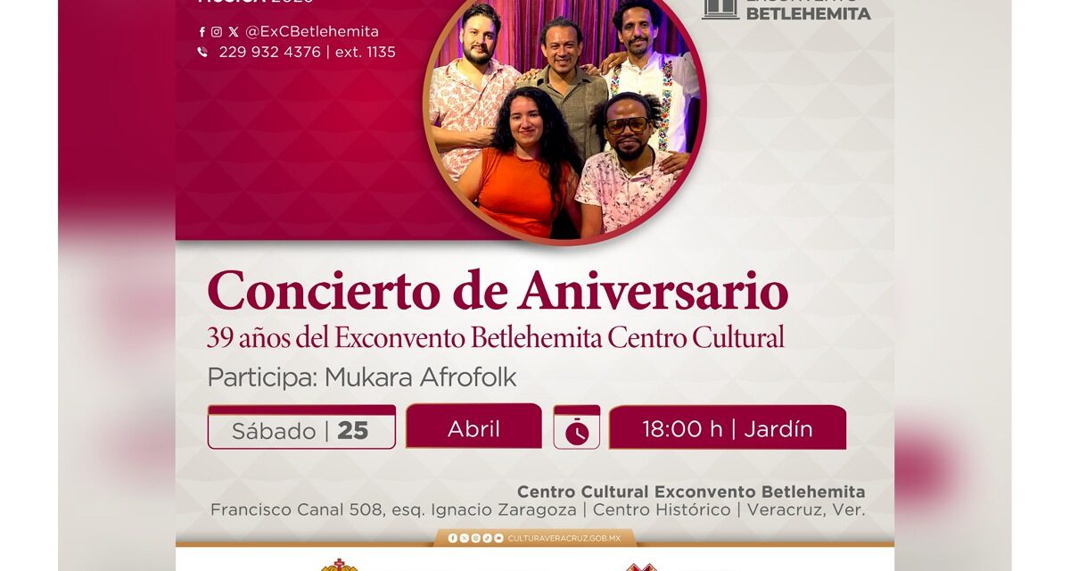 El Exconvento Betlehemita celebra su 39 aniversario con concierto