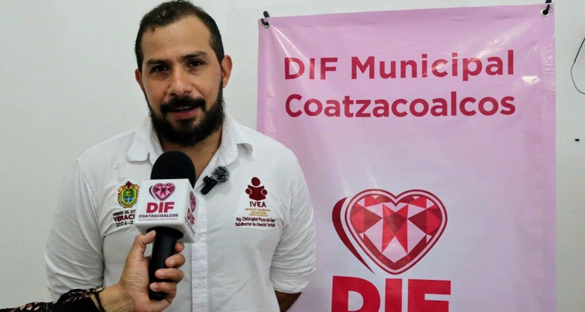 DIF Coatzacoalcos y el IVEA impulsan jornada de alfabetización en coordinación con los tres niveles de gobierno