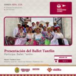 Presenta la SECVER al Ballet Tantlin en el Museo Teodoro Cano