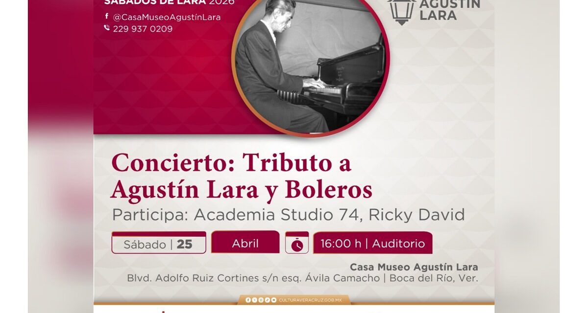 Ofrece SECVER concierto tributo al Flaco de Oro en su Casa Museo