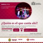 Reviven canciones de Cri-Cri en espectáculo ¿Quién es el que canta ahí? en el Teatro de la Reforma