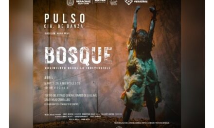Celebra SECVER Día Internacional de la Danza con la puesta Bosque, Movimiento desde lo irreversible