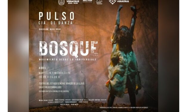 Celebra SECVER Día Internacional de la Danza con la puesta Bosque, Movimiento desde lo irreversible