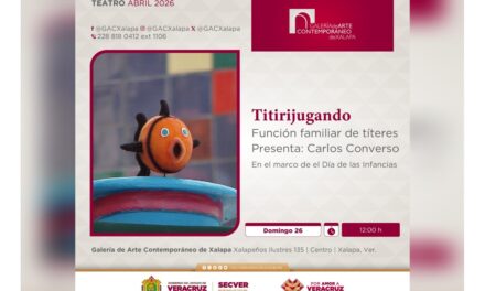 Titirijugando, una experiencia escénica que acerca la niñez al arte en la Galería de Arte Contemporáneo
