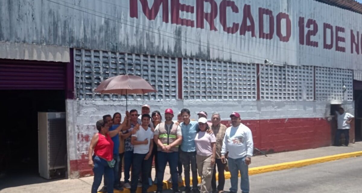 Supervisa Pedro Miguel Rosaldo avance del programa “A los mercados les irá muy bien”