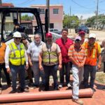 Atiende Pedro Miguel Rosaldo problemática de drenaje sanitario en María de la Piedad