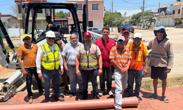 Atiende Pedro Miguel Rosaldo problemática de drenaje sanitario en María de la Piedad