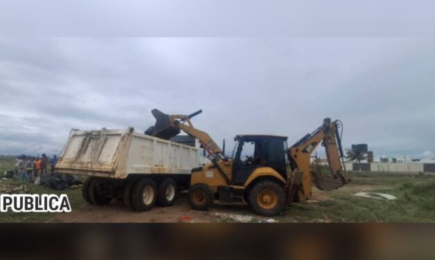 ​Refuerza Ayuntamiento de Coatzacoalcos operativos para erradicar basureros clandestinos