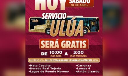 Transporte Ulúa gratuito para asistentes del Festival Puerto Sonoro
