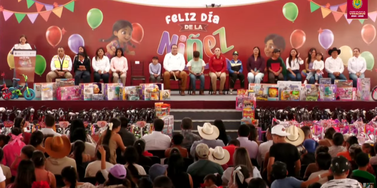 Gobierno del Estado garantiza celebración del Día del Niño en la Huasteca