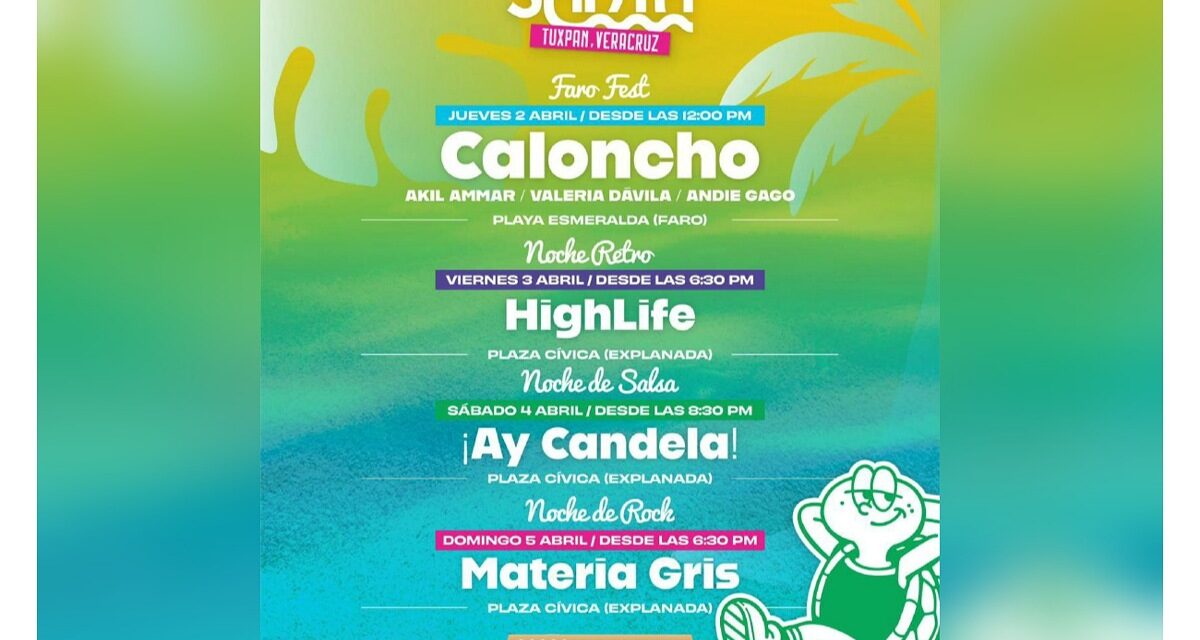 Con eventos y playas limpias, Tuxpan recibe a visitantes en Semana Santa