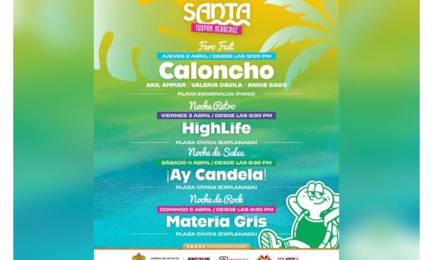 Con eventos y playas limpias, Tuxpan recibe a visitantes en Semana Santa