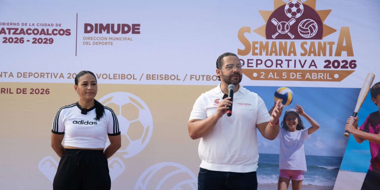 Inicia Semana Santa Deportiva 2026 en Coatzacoalcos con torneos gratuitos para la niñez