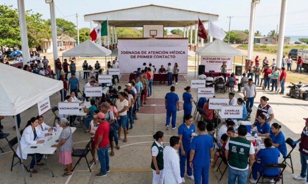 Brindarán Jornada de Atención Médica de Primer Contacto a población de Las Barrillas; participan más de 30 elementos
