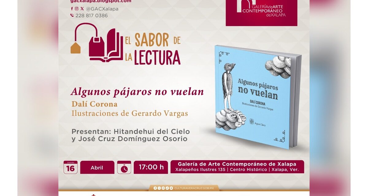 SECVER invita a presentaciones editoriales de Algunos pájaros no vuelan