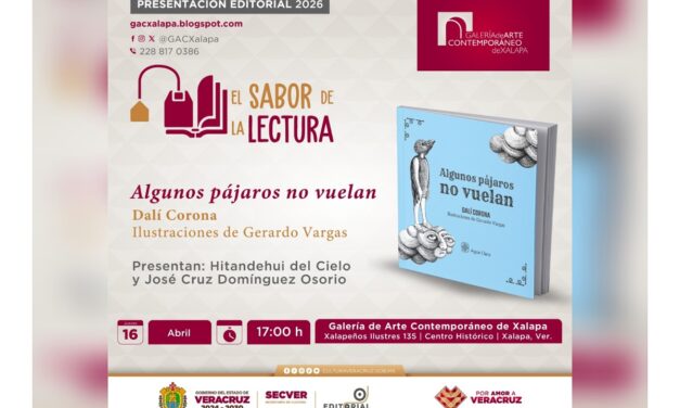SECVER invita a presentaciones editoriales de Algunos pájaros no vuelan