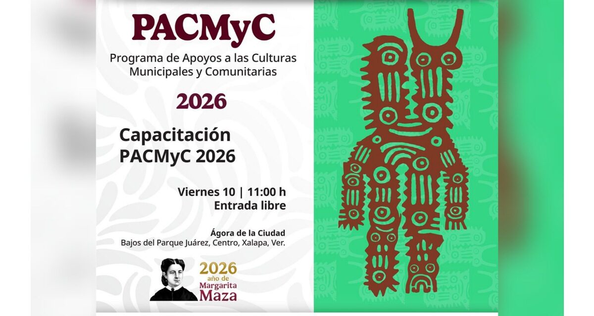 Abre SECVER capacitación para fortalecer proyectos culturales comunitarios
