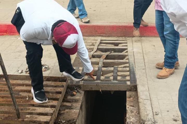 Atiende CAEV afectaciones por lluvias en infraestructura pluvial y sanitaria en Álamo