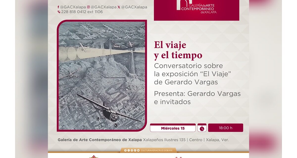 Gerardo Vargas comparte su obra y trayectoria en la GACX