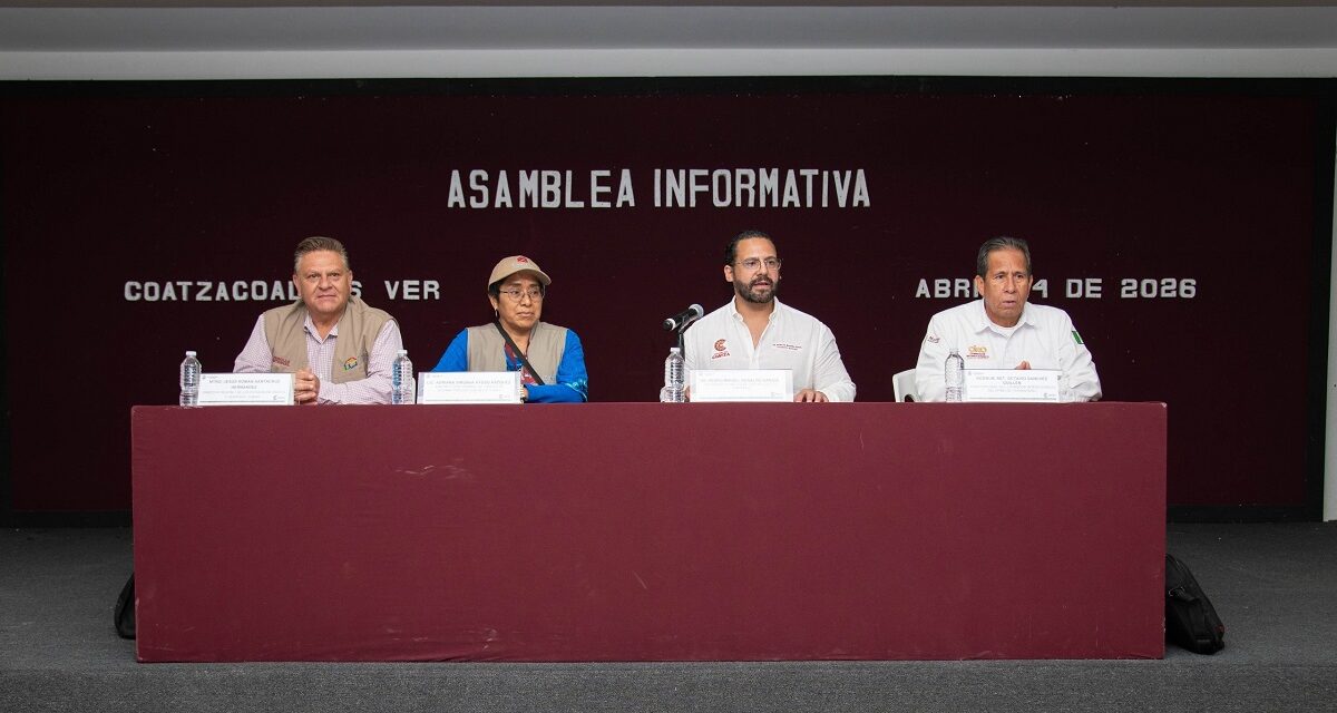 Realizarán tercera etapa de reubicación de familias en Coatzacoalcos por obras del Corredor Interoceánico