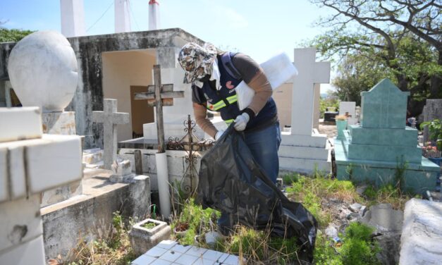 Arranca en Coatzacoalcos programa “Descanso Digno: Panteones Limpios, Recuerdos Vivos”