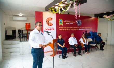 Reconoce Gobierno de Coatzacoalcos labor policial y refuerza compromiso con la seguridad ciudadana