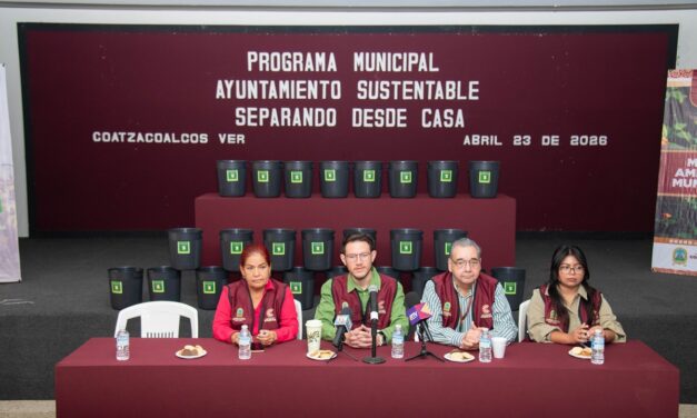 Arranca en Coatzacoalcos el programa ‘Ayuntamiento Sustentable’ para impulsar la cultura ambiental