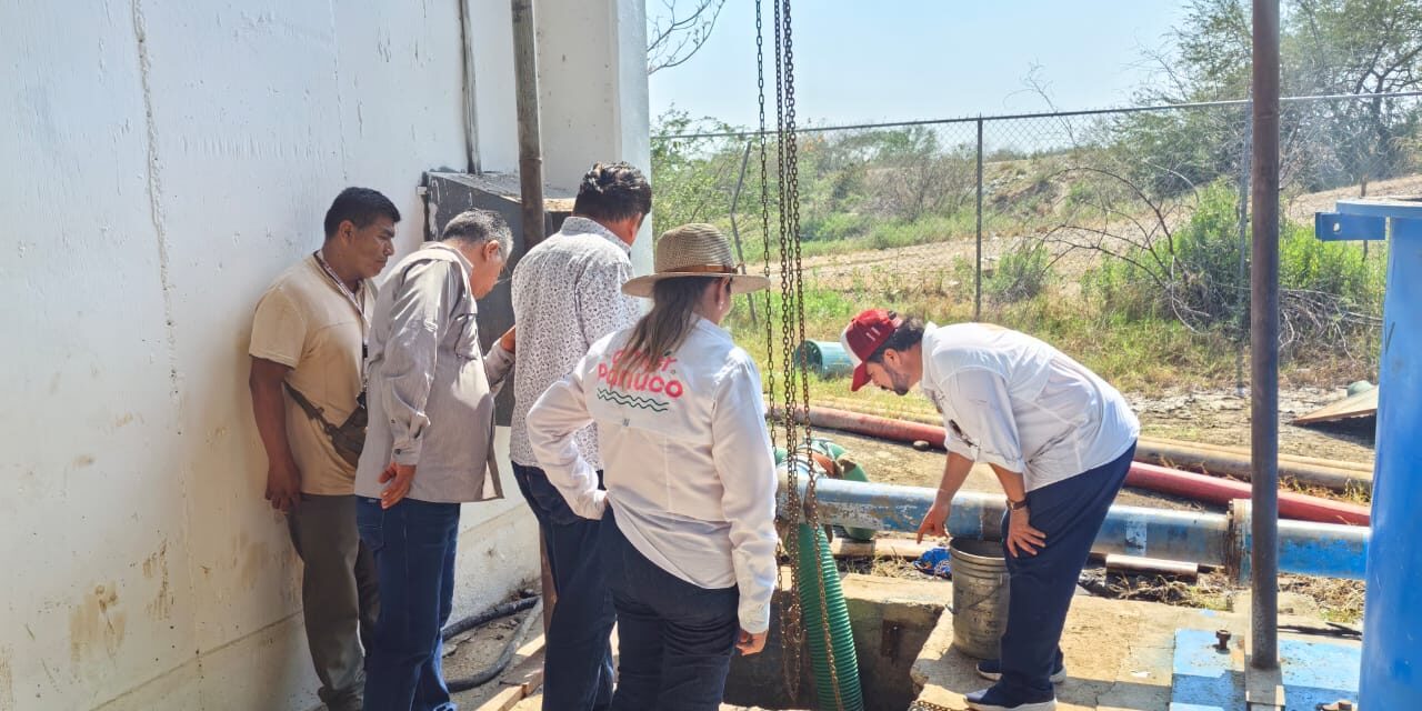 CAEV rehabilita cárcamo en Pánuco ante temporada de lluvias y ciclones