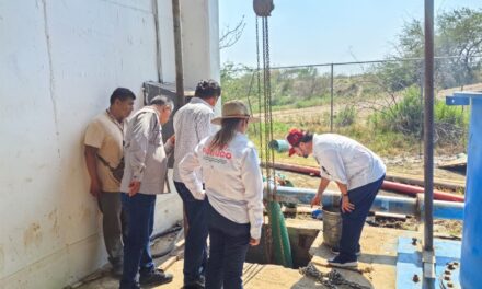 CAEV rehabilita cárcamo en Pánuco ante temporada de lluvias y ciclones