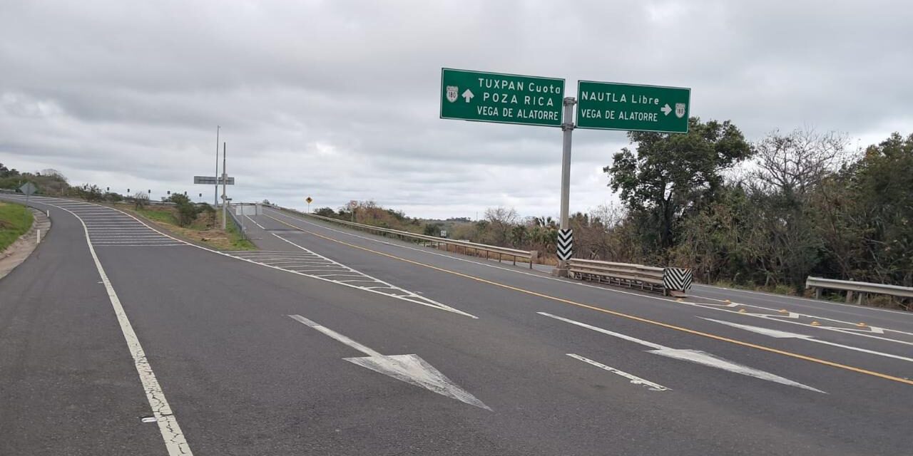 Realizará SICT maniobras controladas en banco de materiales de Alto Lucero por obra carretera