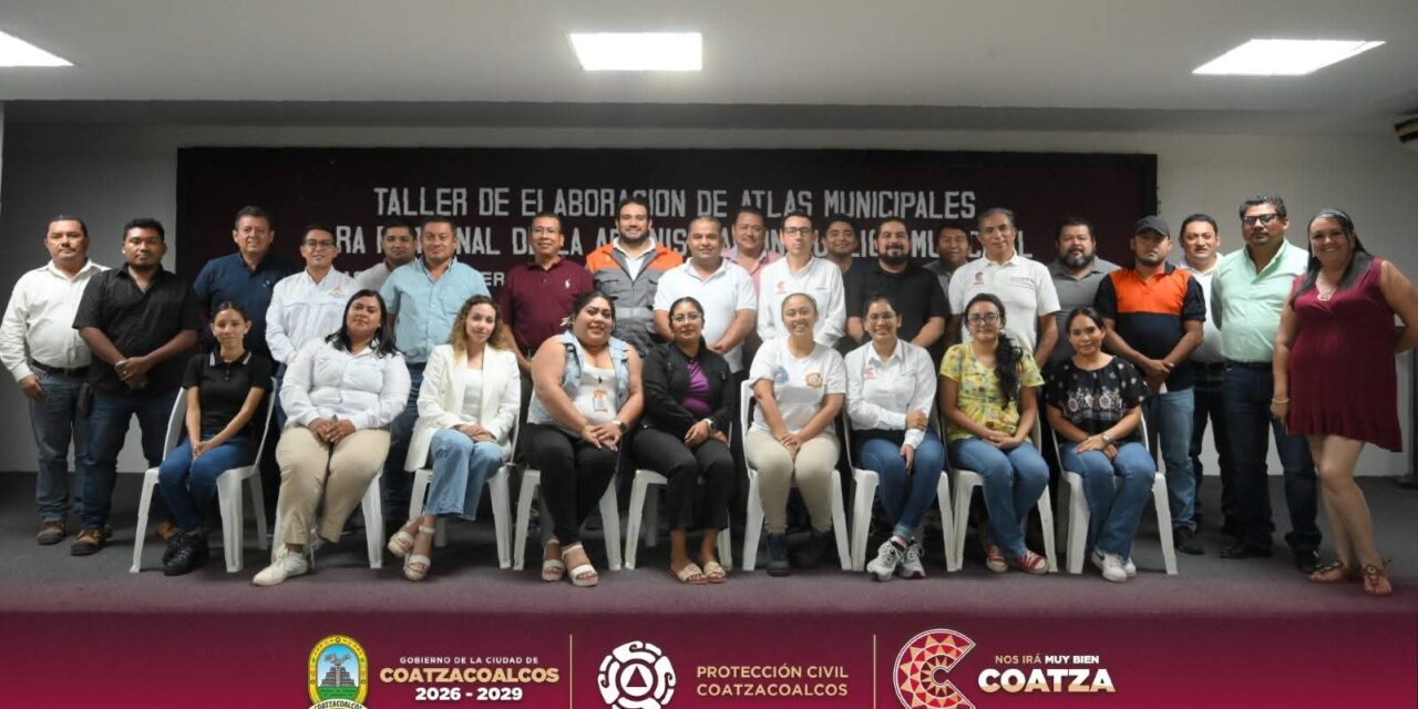 Concluye en Coatzacoalcos taller regional para la elaboración de Atlas Municipales de Riesgo