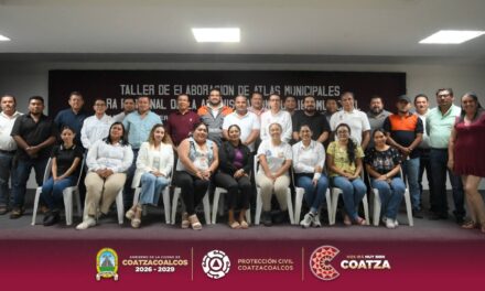 Concluye en Coatzacoalcos taller regional para la elaboración de Atlas Municipales de Riesgo