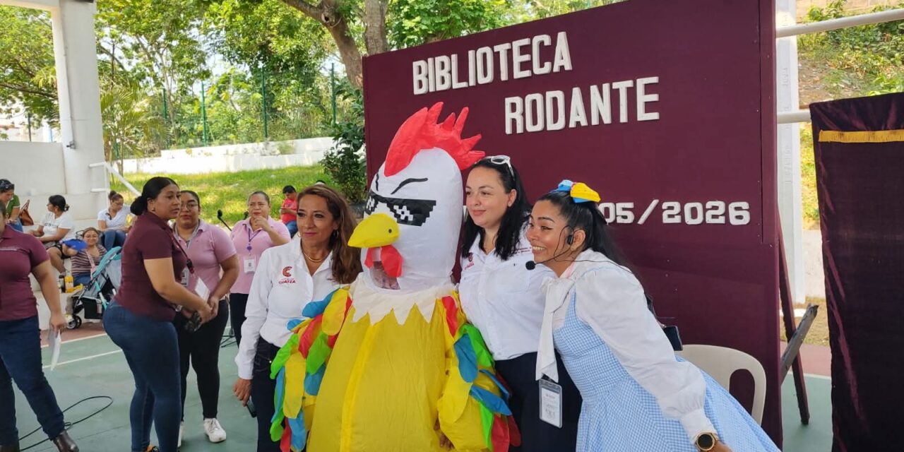 Biblioteca Rodante reúne a 250 alumnos en Satelta