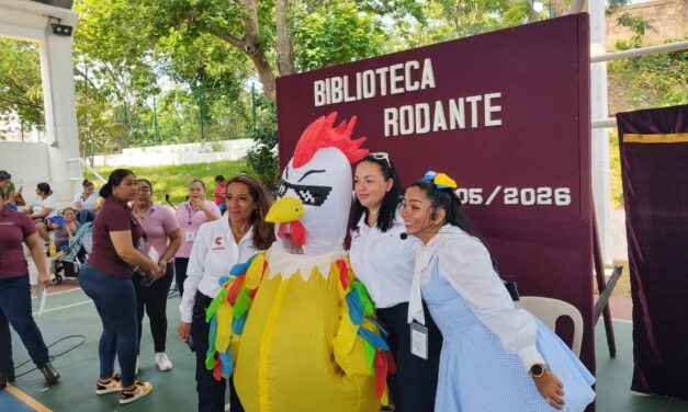 Biblioteca Rodante reúne a 250 alumnos en Satelta