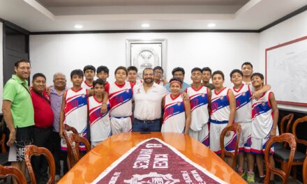 Alcalde Pedro Miguel Rosaldo respalda a seleccionados de basquetbol rumbos al nacional 2026
