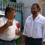 Supervisa alcalde de Coatzacoalcos rehabilitación de drenajes y pavimentación con concreto hidráulico