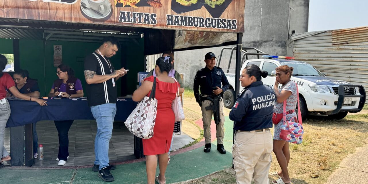 Refuerzan acciones de prevención mediante módulos informativos en colonias prioritarias