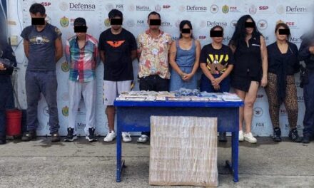 Decomisa SSP más de 11 kilos y 500 dosis de presunta droga y detiene a 56 personas
