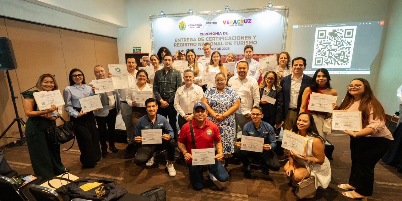 Veracruz se alista para el Mundial 2026 con turismo certificado