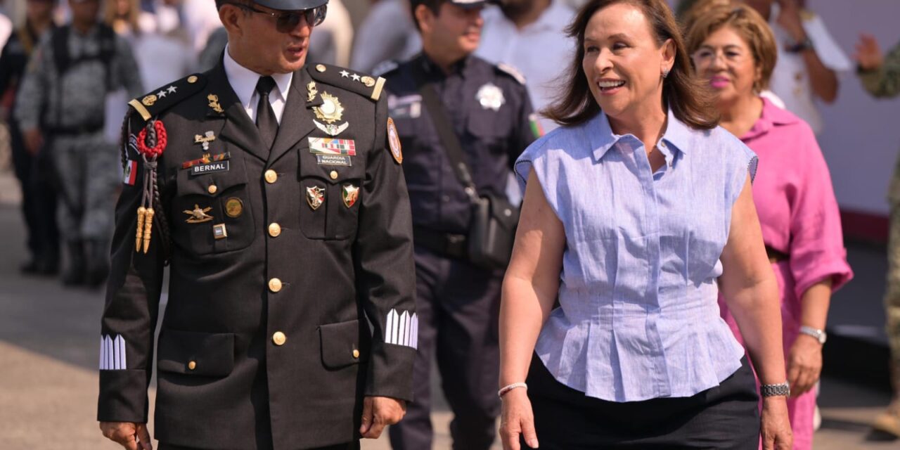 Relevo en la GN fortalece la Estrategia de Seguridad en Veracruz: Gobernadora