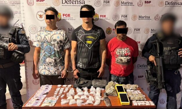 Fin de semana deja 40 detenciones y más de 250 dosis de droga asegurada: SSP