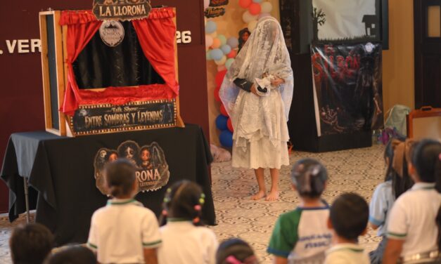 Reúne ‘Voces y Leyendas’ talento, cultura e imaginación infantil en Coatzacoalcos