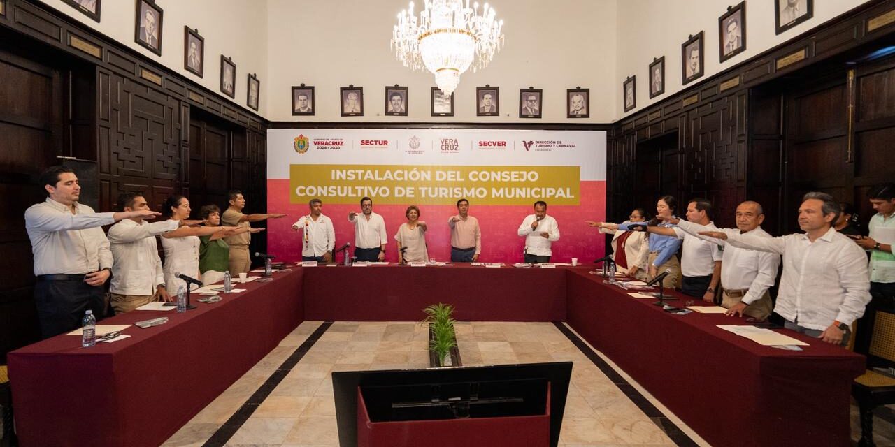 Instala SECTUR Consejo Consultivo de Turismo Municipal de Veracruz
