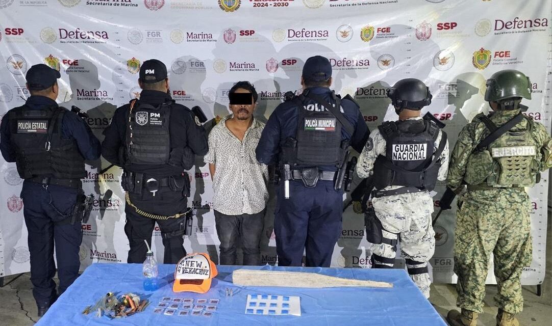En operativos conjuntos, decomiso de más de 400 dosis de presuntos estupefacientes