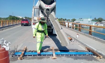 Realiza SICT Veracruz conservación periódica en ocho puentes de la red federal libre de peaje