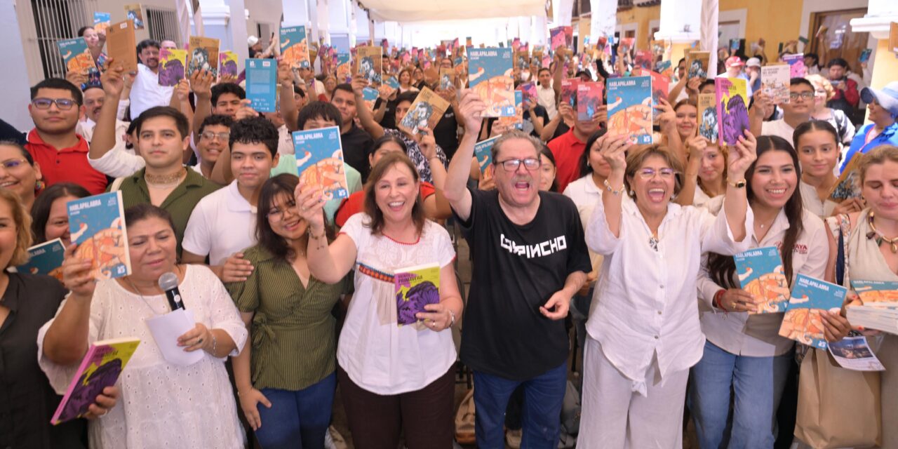 Rocío Nahle y Paco Ignacio Taibo II ponen en marcha Veracruz Lee