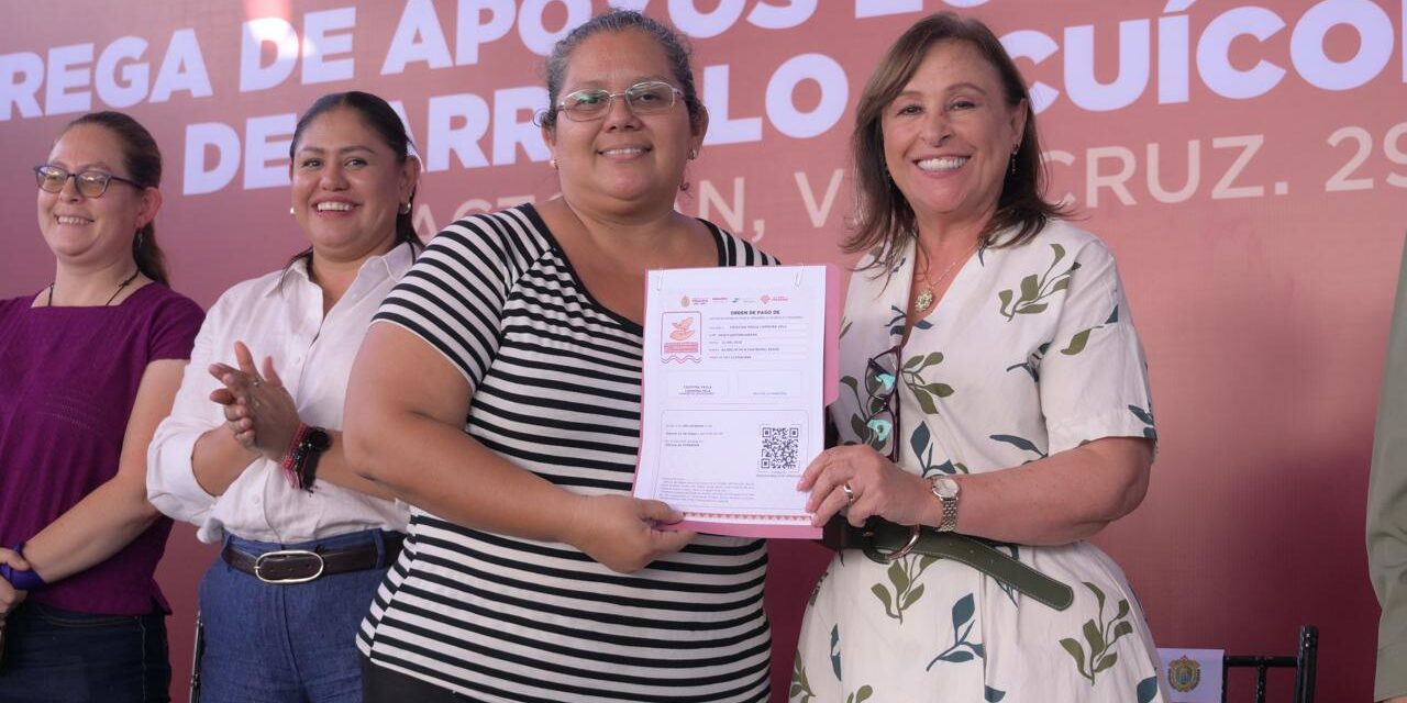 Rocío Nahle destina 2.86 mdp para apoyar a pescadores de la región de Actopan