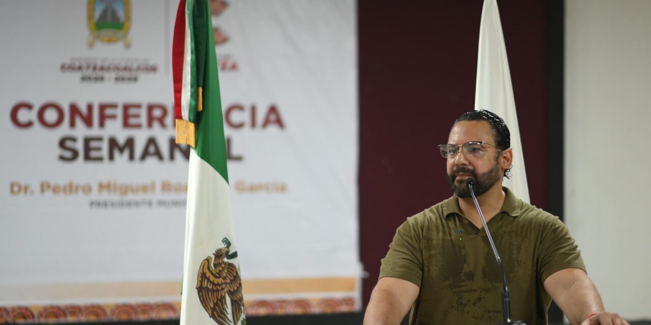 “Tengan confianza”: informa Pedro Miguel Rosaldo detenciones y avances en materia de seguridad