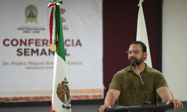 “Tengan confianza”: informa Pedro Miguel Rosaldo detenciones y avances en materia de seguridad