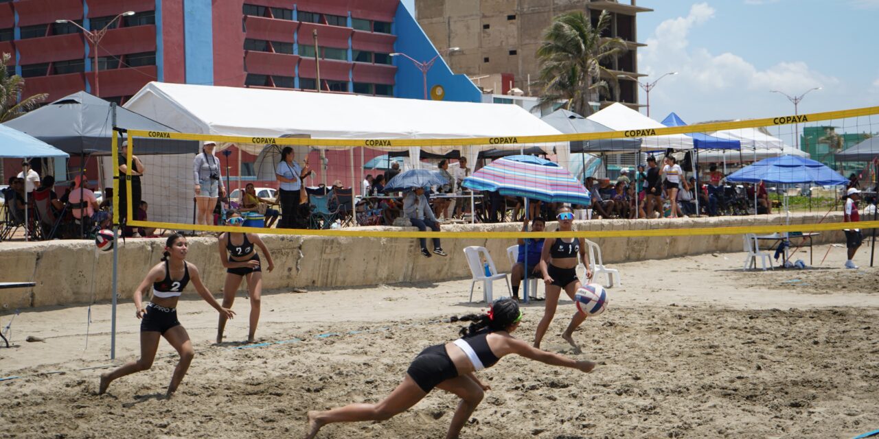 Reúne Festival Estatal Infantil y Juvenil de Voleibol de Playa a 186 equipos en Coatzacoalcos
